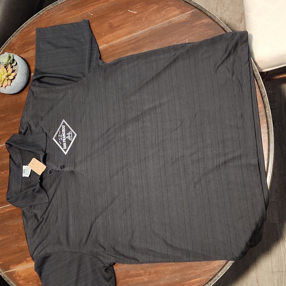 Tee Max Grey San Francisco Golf Shirt (0785)